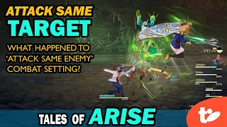 Quick Tip: How to Focus Burst the Same Target in Tales of Arise