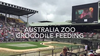 Australia Zoo Crocodile Show September 2017