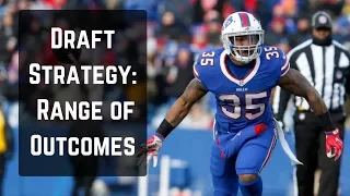 2017 Fantasy Football Draft Strategy: Utilizing Range of Outcomes