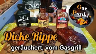 Dicke Rippe geräuchert, vom Gasgrill - GarPunkt.TV #24 - Grill BBQ Rezept