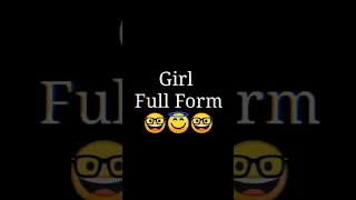 Boys & Girls full form 🤓🤣 || #shorts