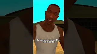 THIS CUTSCENE HAS A STRANGE GLITCH | GTA San Andreas