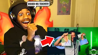 DISSED HIS TEACHER!! Lil Mabu "On The Radar" Freestyle (REACTION!!)