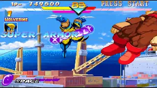 Marvel Super Heroes Sega Saturn -  Wolverine