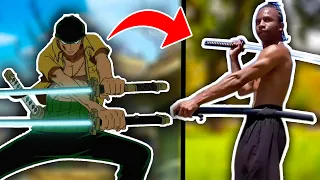 We Recreated Zoro's Sword Style in Real Life