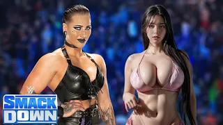 WWE Full Match - Rhea Ripley Vs. Bianca Blair : SmackDown Live Full Match