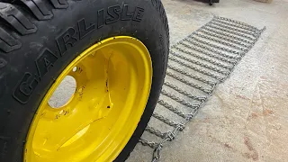 How To Install Tire Chains On Your Tractor