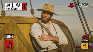 Red Dead Redemption 2  Part 21 Gameplay Walkthrough (PlayStation5) 4K HDR