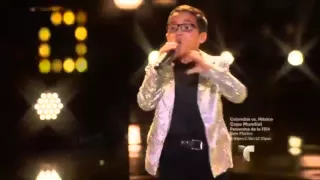 Jonael Santiago en la voz kid