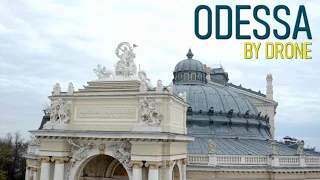 ODESSA BY DRONE, UKRAINE (4K City Tour) Stunning Aerial, Drone, Night, and Walking Tour 4K Footage