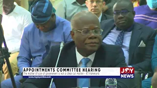 Appointments Committee hearing: The matter of size of govt is not a clear-cut matter - KT Hammond