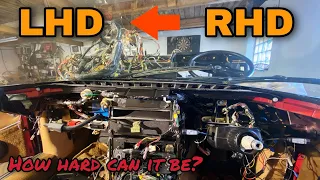 I Mean How Hard Can It Be? Converting a Jaguar XJS from RHD to LHD