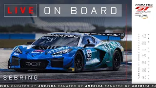 LIVE | OB CAR 08 | Qualifying | Sebring | Fanatec GT America powered by AWS 2024