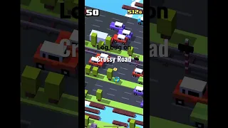 Something new I found is this a bug or glitch? (Crossy Road)