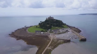 St. Michael's Mount - Marazion || Cornwall || DJI Mavic Pro 4K Drone Footage