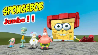 BANG CUPU AJAK MIKACIL PERTAMA KALI LIHAT SPONGBOB RAKSASA TAPI JAHATT‼️ (Gmod)