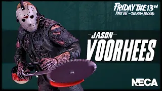 NECA Friday The 13th Part 7 The New Blood Jason Voorhees Figure @TheReviewSpot