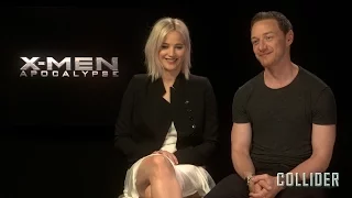 Jennifer Lawrence and James McAvoy on ‘X-Men: Apocalypse’, NSFW Improv, and ‘New Mutants’