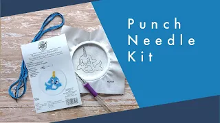Beginner Tries Punch Needle Art Kit And Fails