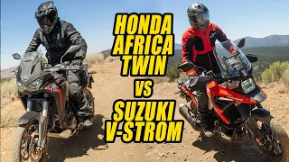 2020 Honda CRF1100L Africa Twin vs. Suzuki V-Strom 1050XT