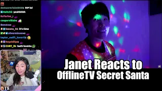 [Janet Reacts] OfflineTV Secret Santa 2022! 🎅🎁