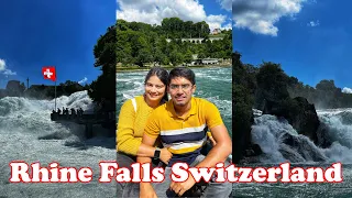 Rhine Falls Switzerland| Rhine Falls Boat Ride | Largest Waterfalls in Europe | Rhine Falls