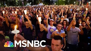 Orlando Faces New Wave Of Grieving, Uncertainty About Need For Space | Rachel Maddow | MSNBC
