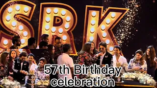 sharukh khan 57th birthday celebration #mumbai  #srk #srkfan