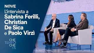 Che tempo che fa | L'intervista a Sabrina Ferilli, Christian De Sica e Paolo Virzì