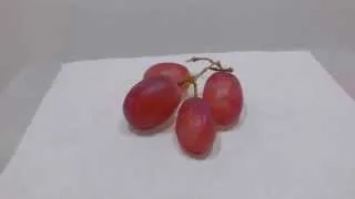 grapes in drying process - time lapse in Ultra HD / Weintrauben schrumpeln im Zeitraffer