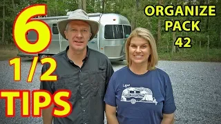 For Beginners: HOW TO PACK & ORGANIZE AN RV -- 6 1/2 Tips!