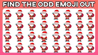 Find the ODD One Out - Christmas Santa Edition  25 Levels Emoji Quiz