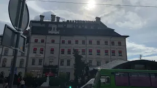 The air raid siren just went off in Lviv