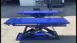 Mobile Mid Rise Scissor Car Lift