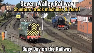 Severn Valley Railway | An Excellent afternoon at Kidderminster, shunt moves, deliveries & MORE!