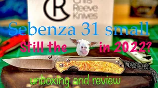 CRK Sebenza 31 small unboxing and first impressions review