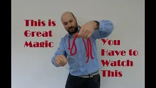 Ring on Rope Magic Trick: best tutorial