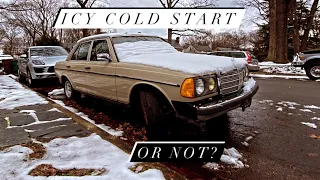 Cold Start - 1984 Mercedes 300D (I May Have Let It Sit Too Long)