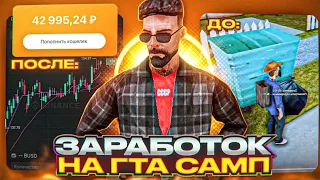 КАК ЗАРАБОТАТЬ РЕАЛЬНЫЕ ДЕНЬГИ НА GTA SAMP (НЕ КЛИКБЕЙТ)