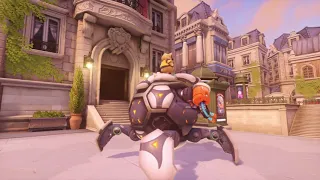 Wrecking Ball Dance Emote with Lucioball Skin in-game (PS4)