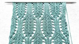 Classic knitting pattern for knitting openwork products