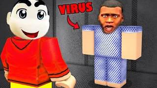 SHINCHAN Testing VIRUS on NOOBS in ROBLOX SIMULATOR