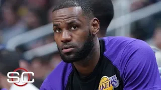 LeBron James groin injury update | SportsCenter