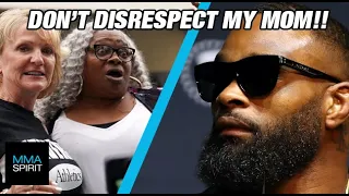 TYRON WOODLEY ERUPTS AS JAKE PAUL COMPANY DISRESPECTS HIS MOTHER DURING THE PRESS CONFERENCE