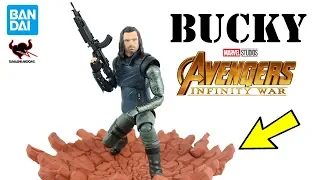 Review Bucky SH Figuarts Bandai - filme Vingadores Guerra Infinita - brinquedo boneco Marvel