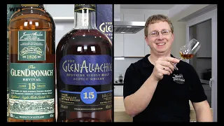 Glendronach 15 Jahre 46 % Vol. vs. GlenAllachie 15 Jahre 46 % Vol.