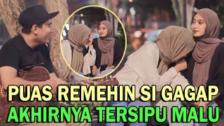 PRANK PENGAMEN GAGAP ! BIKIN SI CANTIK TERSIPU MALU DI MALAM KELABU