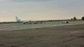 самолет руление на стоянку aircraft airplane