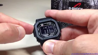 Casio G-Shock (GW-M5610U-1BCR) | Quick Overview