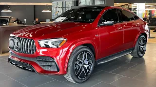 2023 AMG GLE 53 Coupe In MANUFAKTUR Cardinal Red Metallic